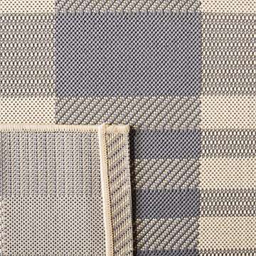 SAFAVIEH Courtyard Collection Accent Rug - 2' x 3'7", Grey & Bone, Indoor/Outdoor & Washable, Ideal for High Traffic Areas in Patio, Backyard, Mudroom, Entryway, Doormat (CY6201-236-2)