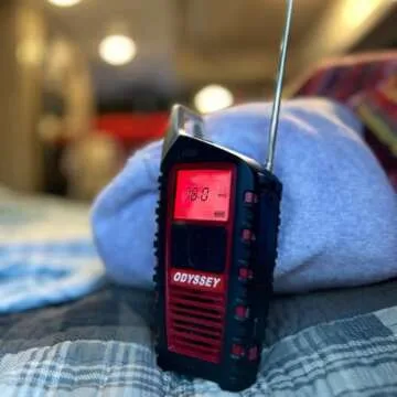 Eton Odyssey Hand Crank NOAA Weather Radio, All Band Emergency Radio, AM/FM Shortwave Storm Radio, Bluetooth, Phone Charger, RDS, Solar, Multi-Function Flashlight, Camping, Hiking