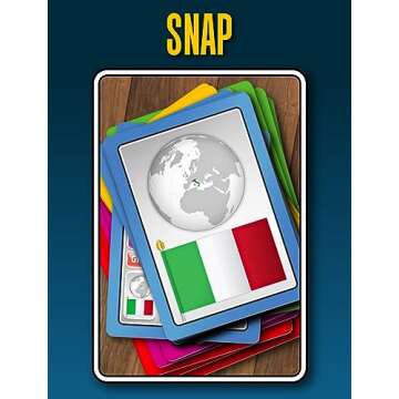 100 PICS Smart Cards Countries - 7 Games in 1 Fun Pack