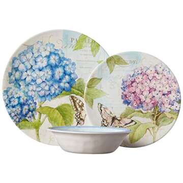 Certified International Hydrangea Garden Dinnerware Set - Brighten Up Your Table