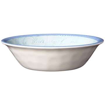 Hydrangea Garden Dinnerware Set - Melamine Dining Essential