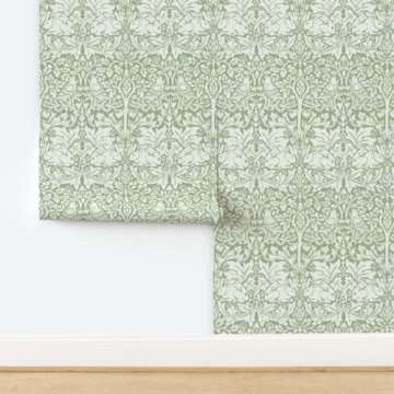 Peel & Stick Victorian Garden Wallpaper - Easy & Removable