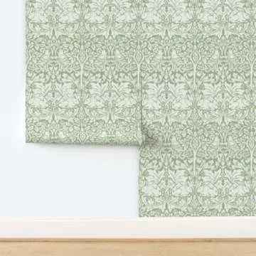 Peel & Stick Victorian Garden Wallpaper - Easy & Removable