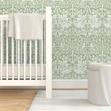 Peel & Stick Victorian Garden Wallpaper - Easy & Removable