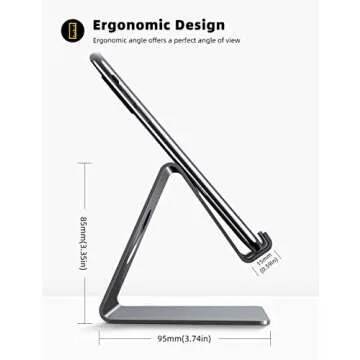 Lamicall Phone Stand: All Phones Compatible Prop Holder