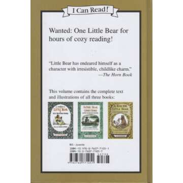 Adventures of Little Bear (An I Can Read Book): Little Bear, Father Bear Comes Home, and A Kiss for Little Bear