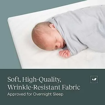 Guava Lotus Travel Crib Sheet - Soft Cotton Comfort for Babies