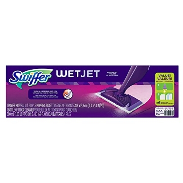 Swiffer WetJet Starter Kit for Effortless Floor Cleaning
