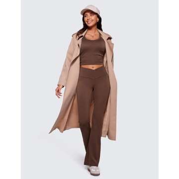 CRZ YOGA Butterluxe High Waist Flare Leggings