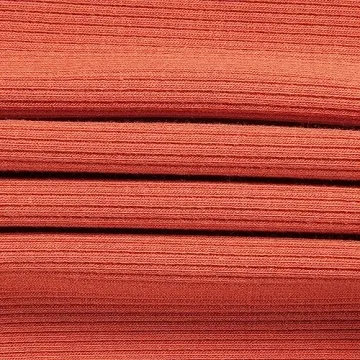 Artfish Sleeveless Tank Top Ribbed Knit Cami - Orange XS