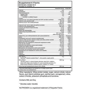 Celebrate Vitamins 4-in-1 Bariatric Multivitamin with Calcium Citrate Protein Shake, 500mg Calcium, For Post Bariatric Surgery, Vanilla Cake Batter, 14 servings