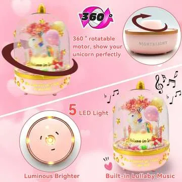 Unicorn Night Light Craft Set for 5-12 Year Olds