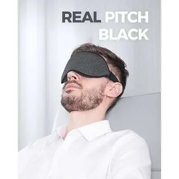 MZOO Luxury Sleep Mask - Ultimate Comfort for Sleepers