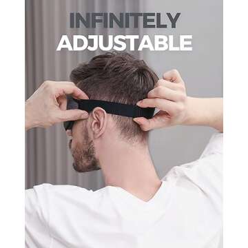 MZOO Luxury Sleep Mask - Ultimate Comfort for Sleepers