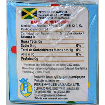 Sipacupa Ital Jamaican Guinea Hen Weed (Anamu Tea) 24 Tea Bags Pack of 2 Sealed with ODatzGood Keychain Bottle Opener (Pack of 2)