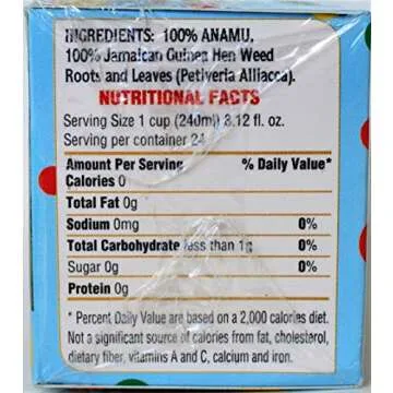 Sipacupa Ital Jamaican Guinea Hen Weed Tea - 48 Bags