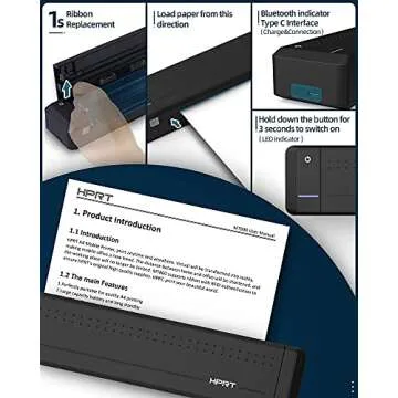 HPRT MT800 Portable Printer for Travel and Business