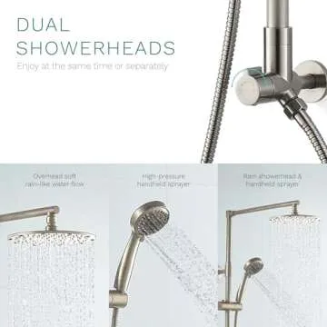 Fennocasa Polaris 3 Retrofit Shower System for Any Bathroom