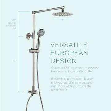 Fennocasa Polaris 3 Retrofit Shower System for Any Bathroom