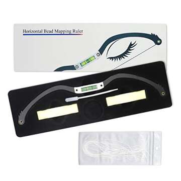 Guapa Eyebrow Mapping Tool with Leveler for Perfect Brows