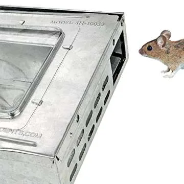 Humane Mouse Trap 2 Pack - Easy to Use and No Kill