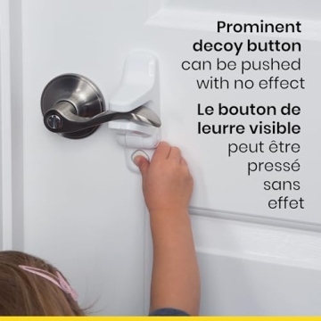 Safety 1st OutSmart Child Proof Door Lever Lock for Kids