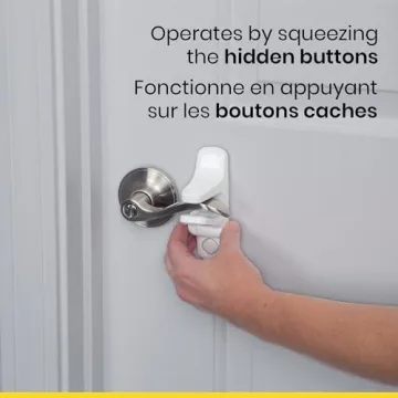 Safety 1st OutSmart Child Proof Door Lever Lock for Kids