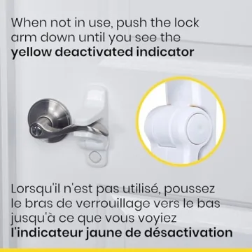 Safety 1st OutSmart Child Proof Door Lever Lock for Kids