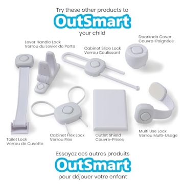 Safety 1st OutSmart Child Proof Door Lever Lock for Kids