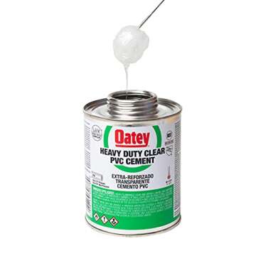 Oatey OATEY-038753308760, 16 oz, Clear