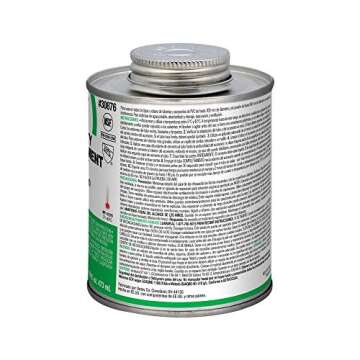 Oatey OATEY-038753308760, 16 oz, Clear