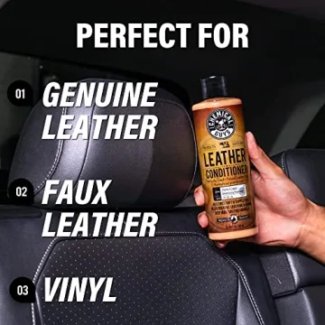 Leather Cleaner & Conditioner Kit for Cars, Shoes, Bags