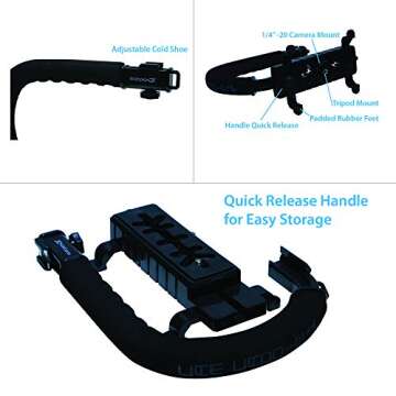 Cam Caddie Scorpion Jr Stabilizer for DSLR & Smartphones