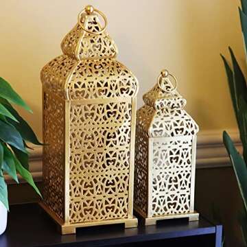 VELA LANTERNS - Golden Temple Moroccan Lanterns