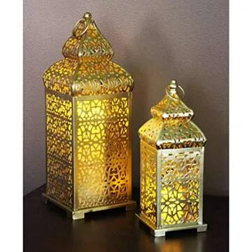 VELA LANTERNS - Golden Temple Moroccan Lanterns