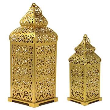 VELA LANTERNS - Golden Temple Moroccan Lanterns