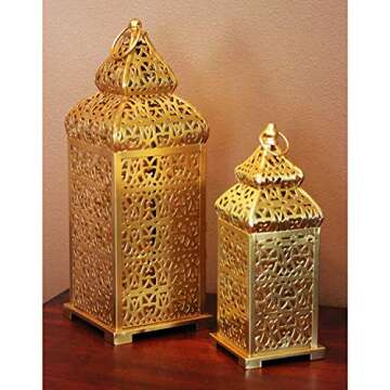 VELA LANTERNS - Golden Temple Moroccan Lanterns