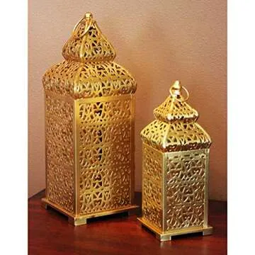 VELA LANTERNS - Golden Temple Moroccan Lanterns