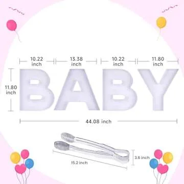 VLN Baby Letter Boxes for Gender Reveal and Showers