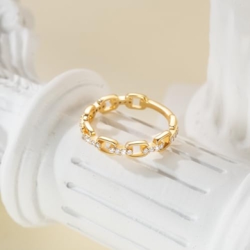 LOUISE VELLA 14K Gold Rings for Women in Chic Designs