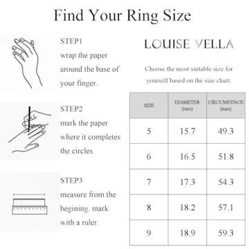 LOUISE VELLA 14K Gold Rings for Women in Chic Designs