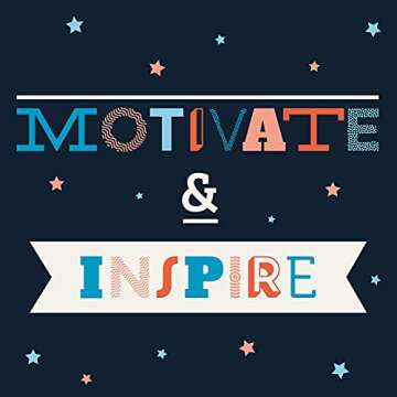 Greeting Pen Translucent 12 Pen Set with Motivational/Inspirational Quotes, 6 Designs 46006