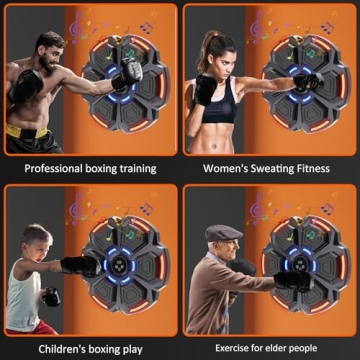 snawowo Music Boxing Machine - Bluetooth Punching Trainer for All