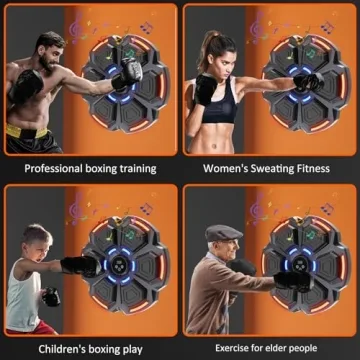 snawowo Music Boxing Machine - Bluetooth Punching Trainer for All