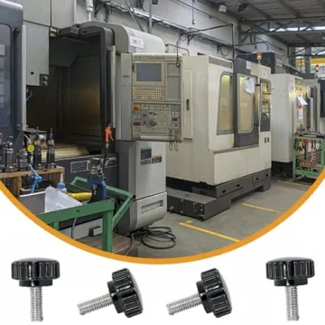 QXSKSLH M6 Knurled Clamping Knobs for Easy Assembly