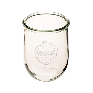 Weck Tulip Jar for Sourdough Starters Durable Glass Design