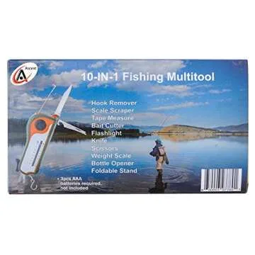 10-in-1 Fishing Multitool - Perfect Gift for All Anglers