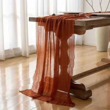 Keketo Rustic 120-Inch Fall Table Runner