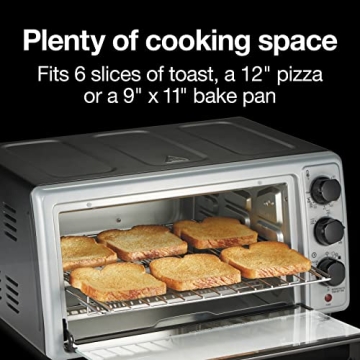 Proctor Silex Toaster Oven Air Fryer Combo with 4 Functions