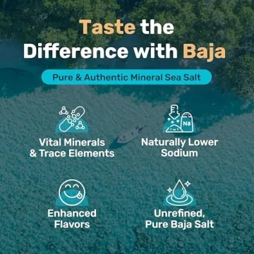 Baja Gold Mineral Sea Salt 1 lb Natural Crystals